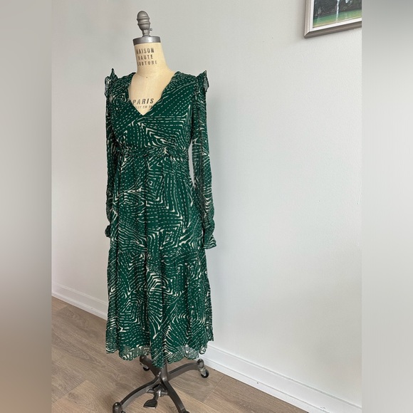 ba&sh Gabriela Printed Midi Dress - Picture 2 of 9